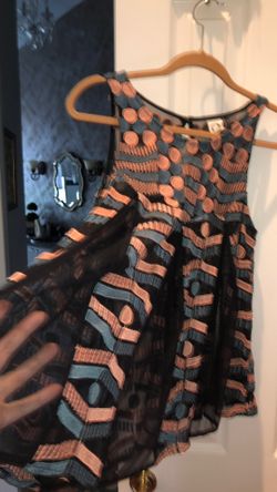 Anthropologie Embroidered Top .M