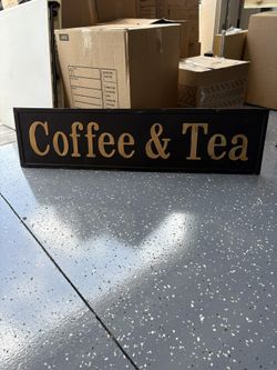Coffee & Tea Sign