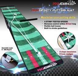 Putting Mat, Putter And Cup