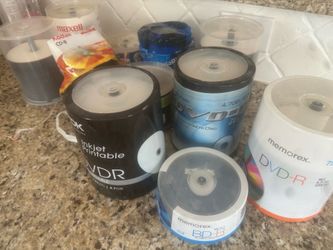Huge dvd -r disc lot
