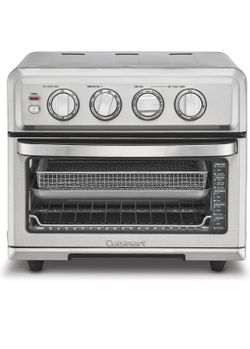 Cuisinart Air Fryer Toaster Oven with Grill, 1800W 8-1 Air Fryer Oven with Bake, Convection Bake, Grill, Broil and Warm Options, Large Capacity, 60-Mi