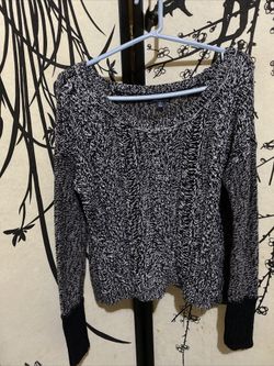 American Eagle Outfitters Multicolored Marled Knitted Slouchy Sweater