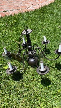 Matte 6 light Hanging Light Fixture