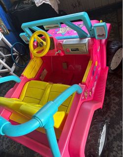 Barbie power wheel