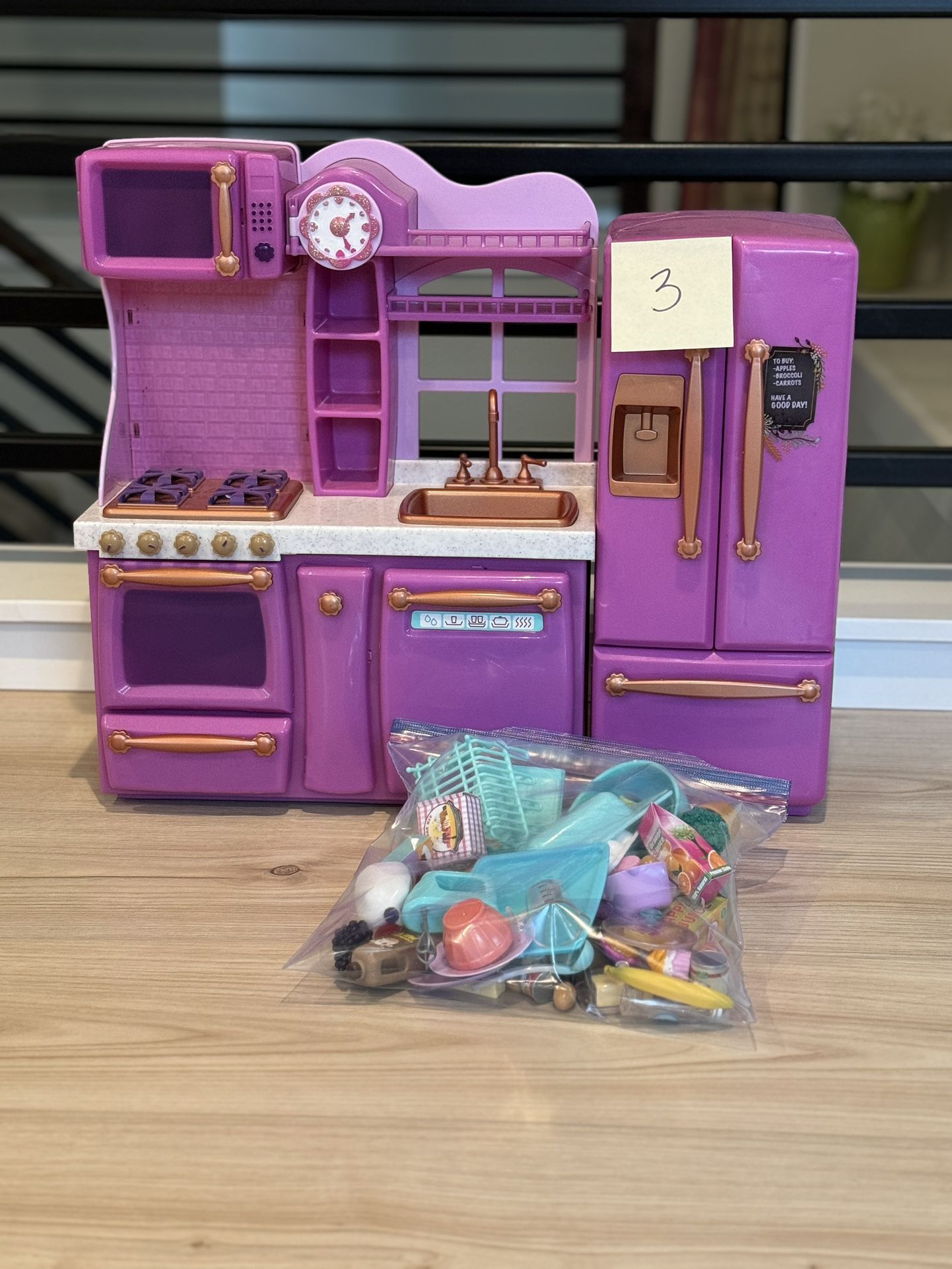 Doll Kitchen Set