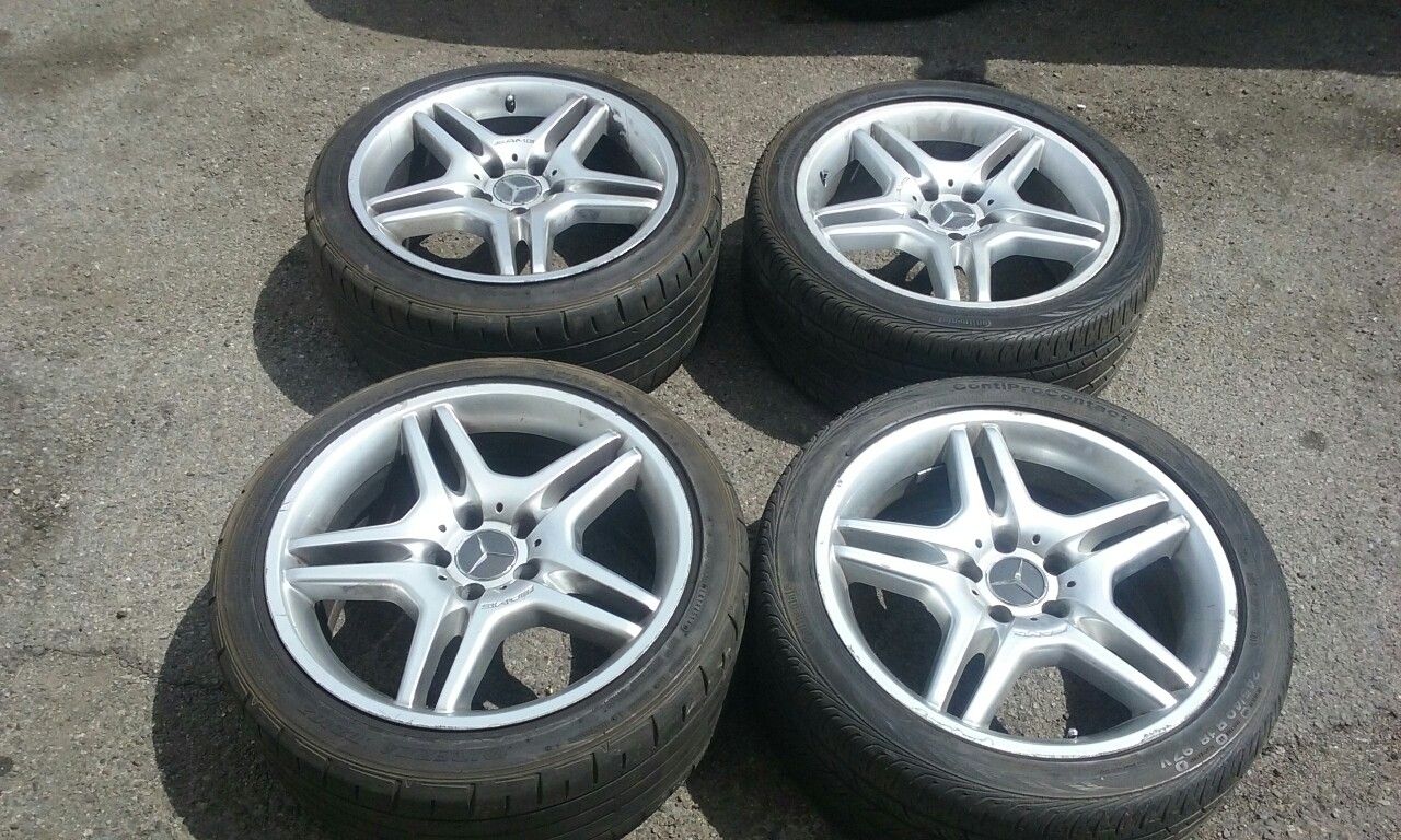 Mercedes benz 18 AMG wheels rims E55 E500 W211