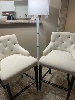 Chairs set of 2 Bar stools