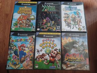 NINTENDO GAMECUBE COMPLETE IN BOX GAMES, SMASH BROS CONTROLLER, MICROPHONE 🎤 $500 FINAL PRICE READ DESCRIPTION