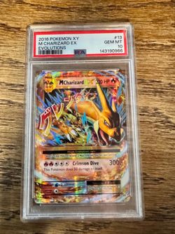 M charizard ex psa10