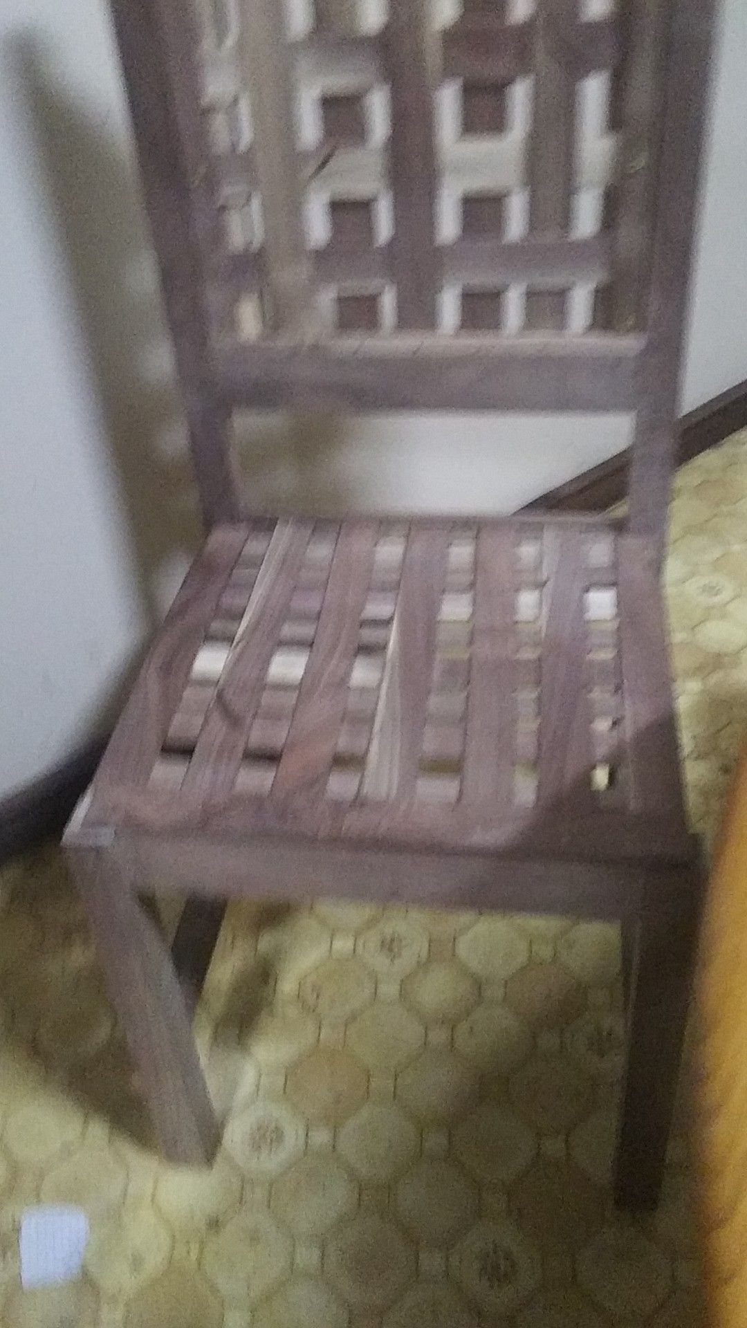 Walnut chairs