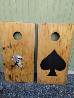 Corn hole bean bag