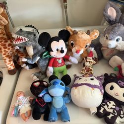 Bag Of Plush Toy Stuffed Animals