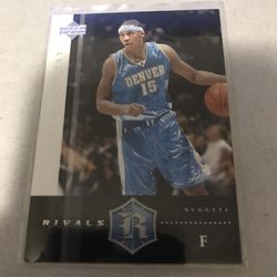 2004 Carmelo Anthony Card  21 Upper Deck