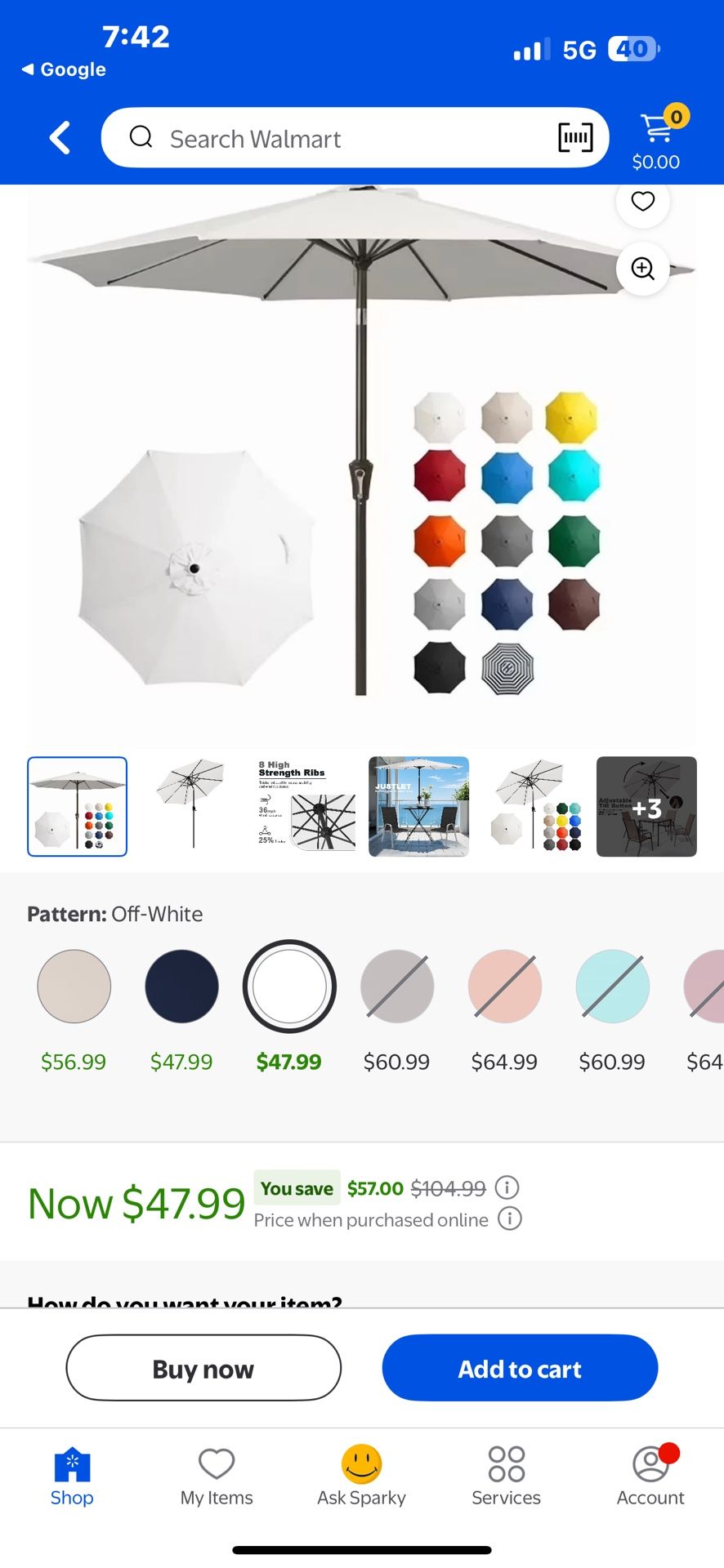 Patio Umbrella