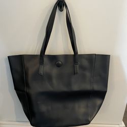 Large black tote