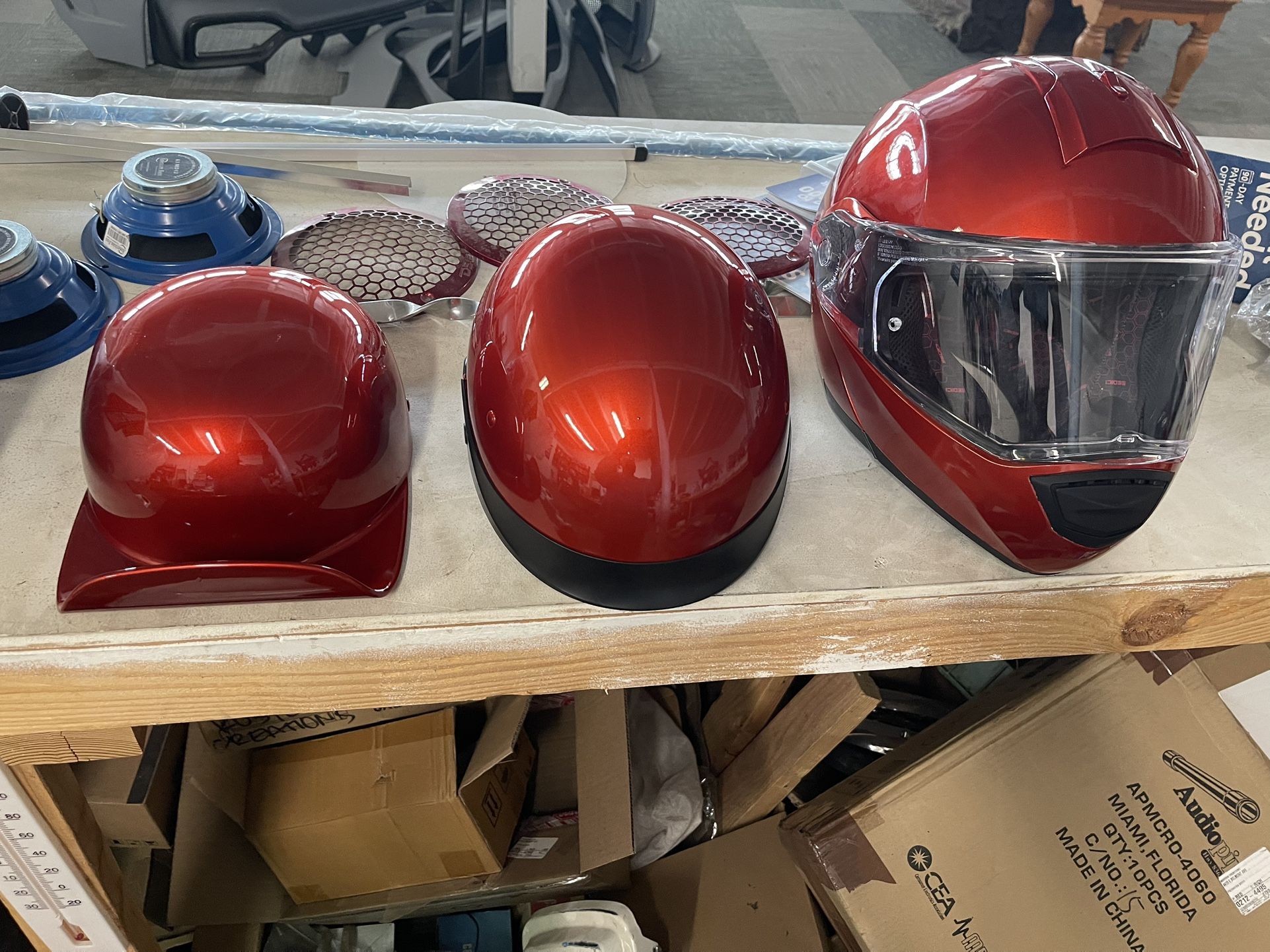 Custom Painted Helmets Or Motorcycle Parts