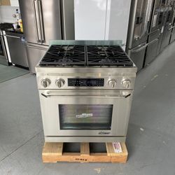 DR30DHNG Dacor Distinctive 30 Dual-Fuel Range with Epicure Style Handle 6Y