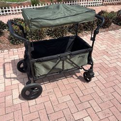 Jeep Deluxe Wrangler Wagon Stroller By Delta