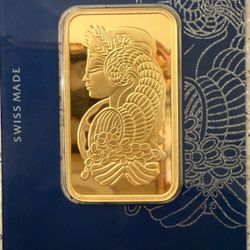 1 Oz Pamp Gold