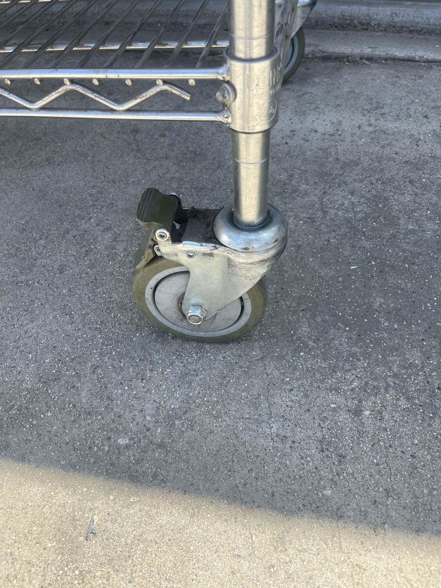 Stainless Steel Mobile Shelving 48 x 24 x 69" for Sale in Fontana, CA