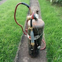 Acytelyene Turbo Torch/Tank