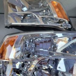 09-18 Ram Headlights Luces Micas Calaveras Faros Faroles