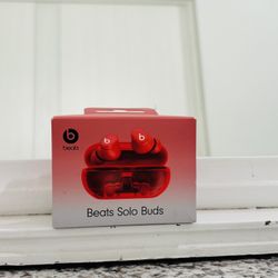 Beats Solo Buds- Red