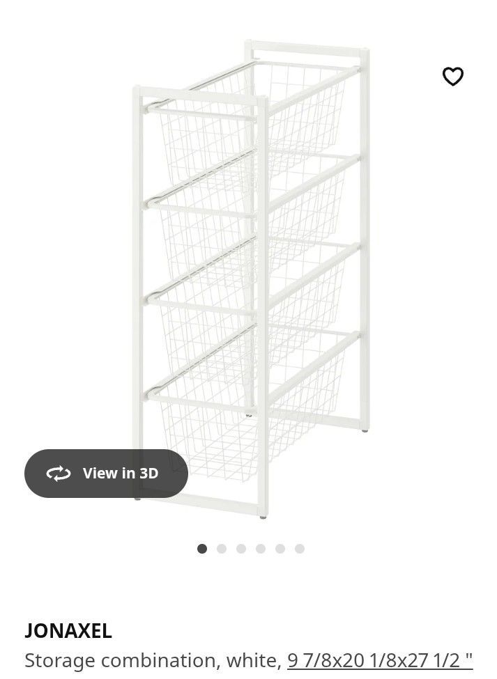 Ikea Moveable Storage Container Chandler 85225