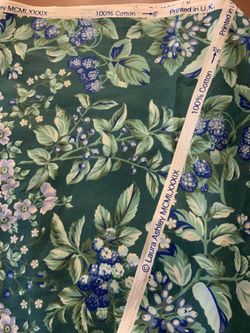 Laura Ashley Beautiful Fabric 8 yards