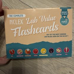 Lab Value Flashcards