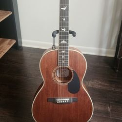 PRS SE P20E Parlor Acoustic Mahogany with Gig Bag
