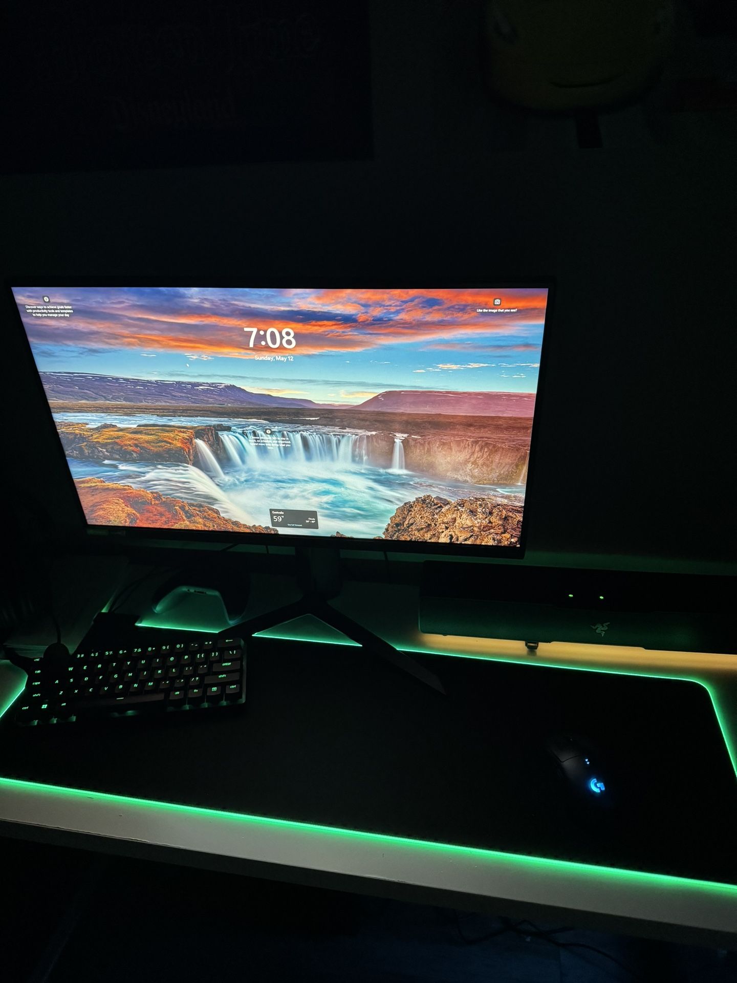 2080 Nvidia Gaming Setup LG Monitor Razer