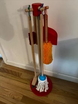 Melissa & Doug Let's Play House Dust! Sweep! Mop! 6 Piece Pretend Play Set