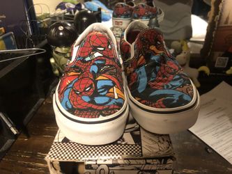 Spiderman Slip on Vans.