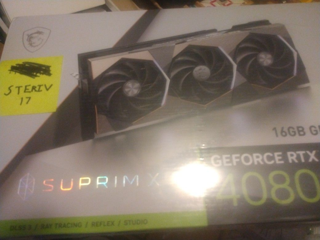 MSI RTX 4080 Super SUPRIM X Graphics Card