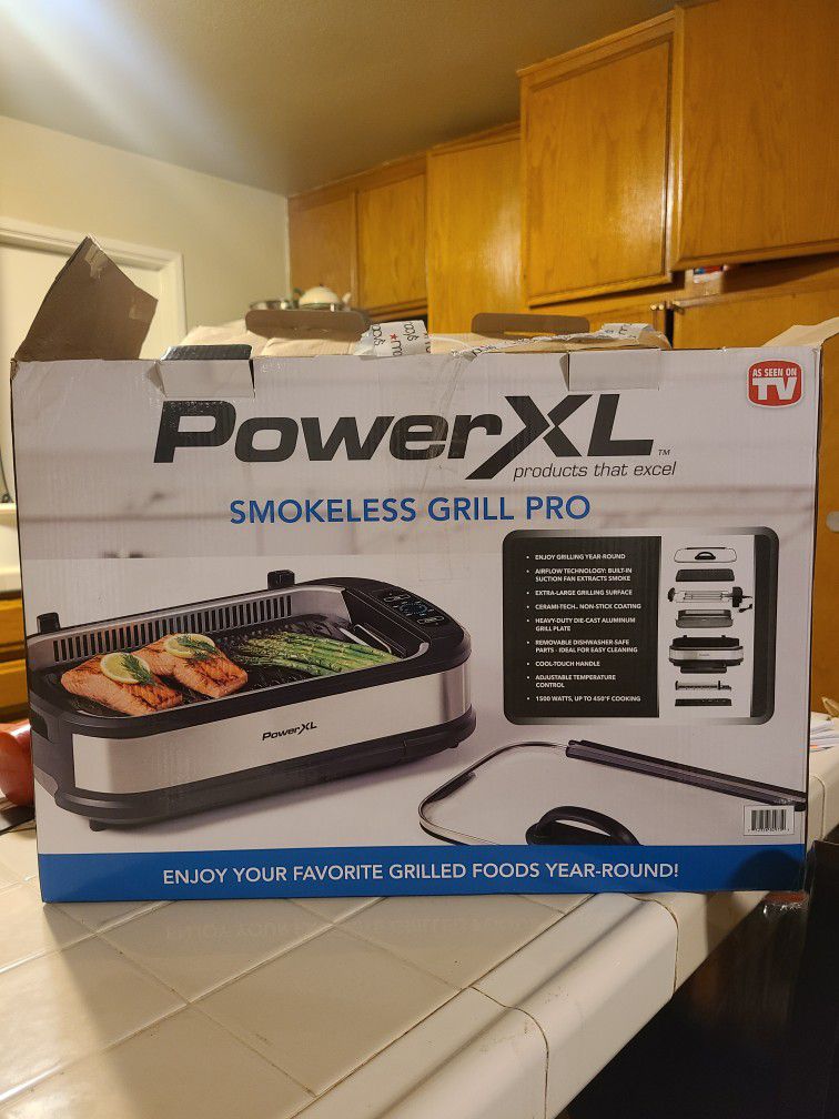 power XL smokeless grill pro for Sale in Rialto, CA - OfferUp