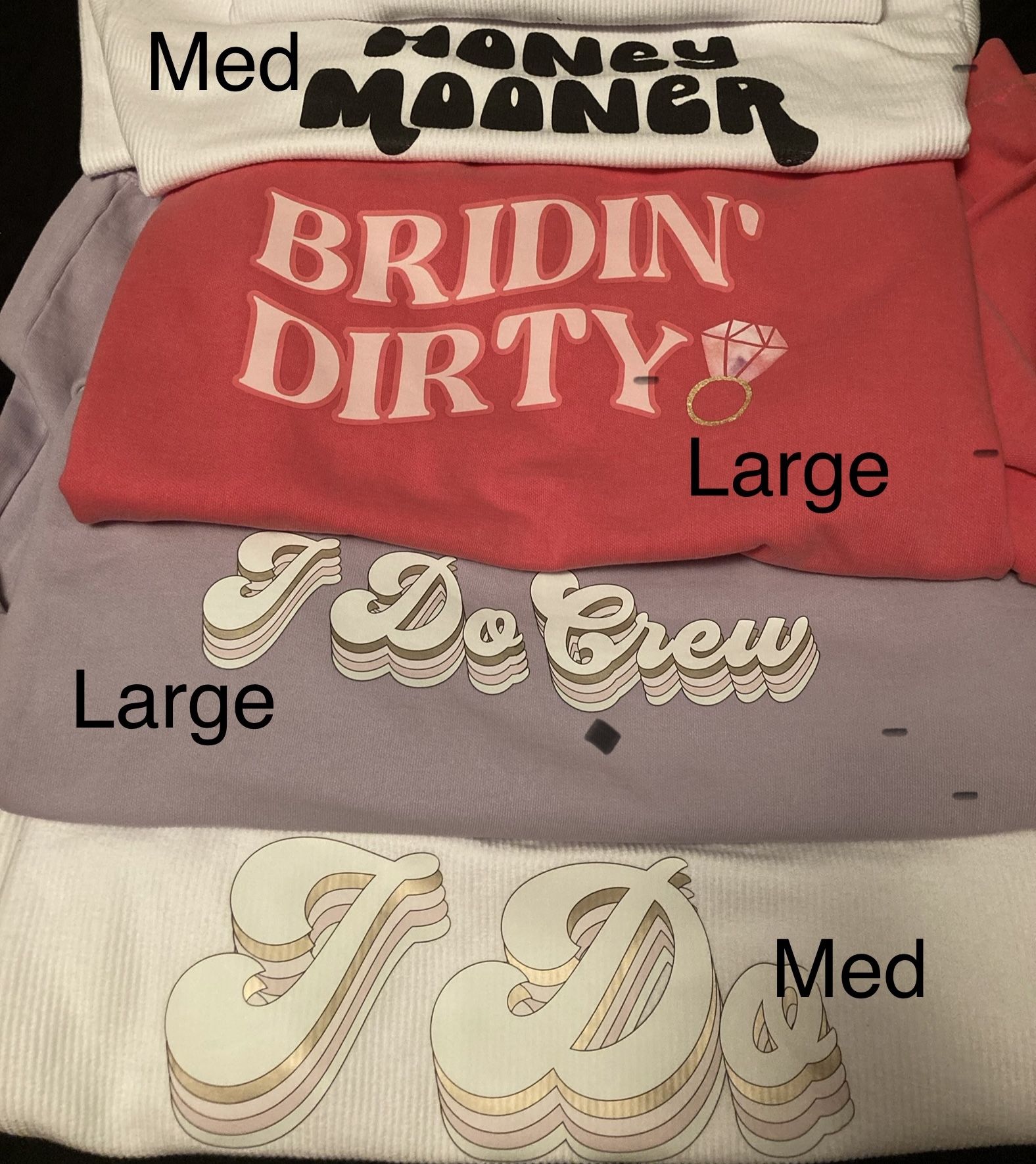 Bridesmaids Sweatshirts
