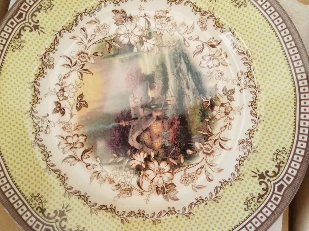 Thomas kinkade plates set of 4