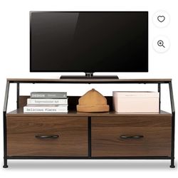 TV stand w 2 Storage Drawers