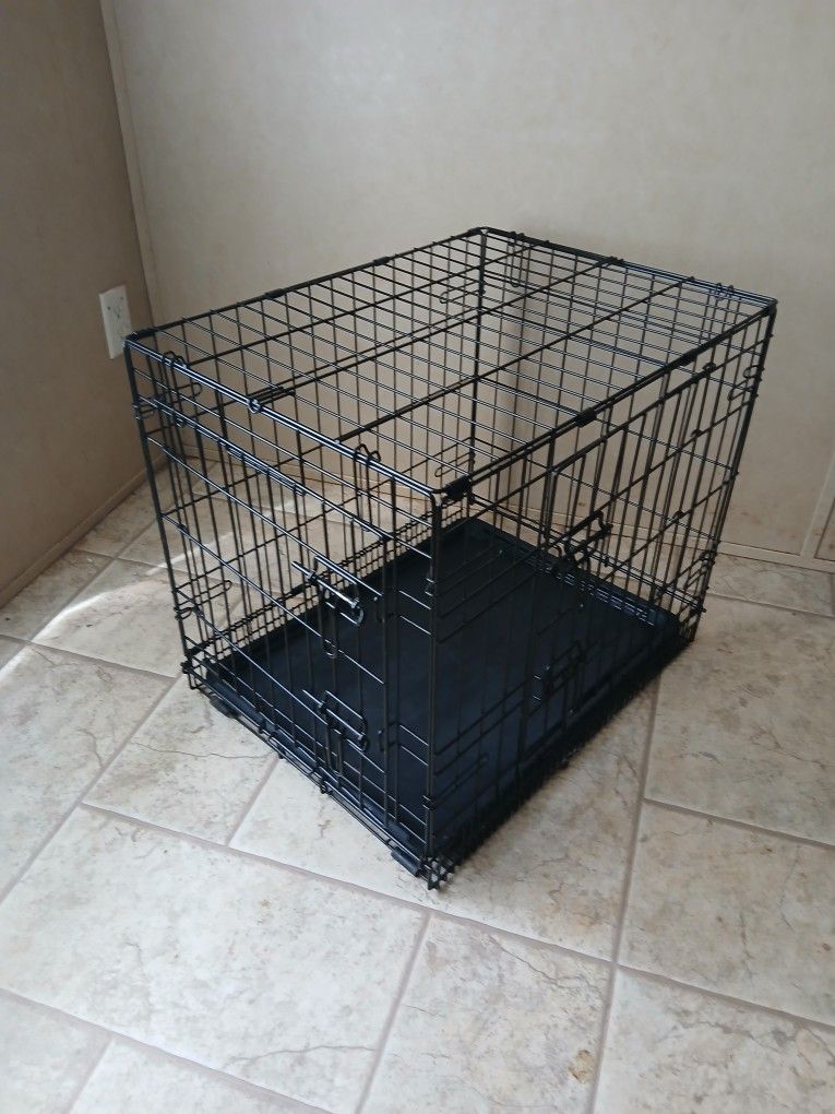 Portable Folding Double Door Pet Containment
