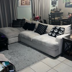 Used Couch  Cushion Covers can be removed to wash $100