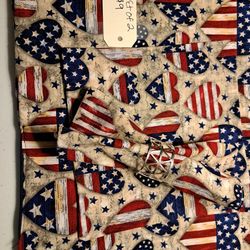 Set of matching placements and napkins