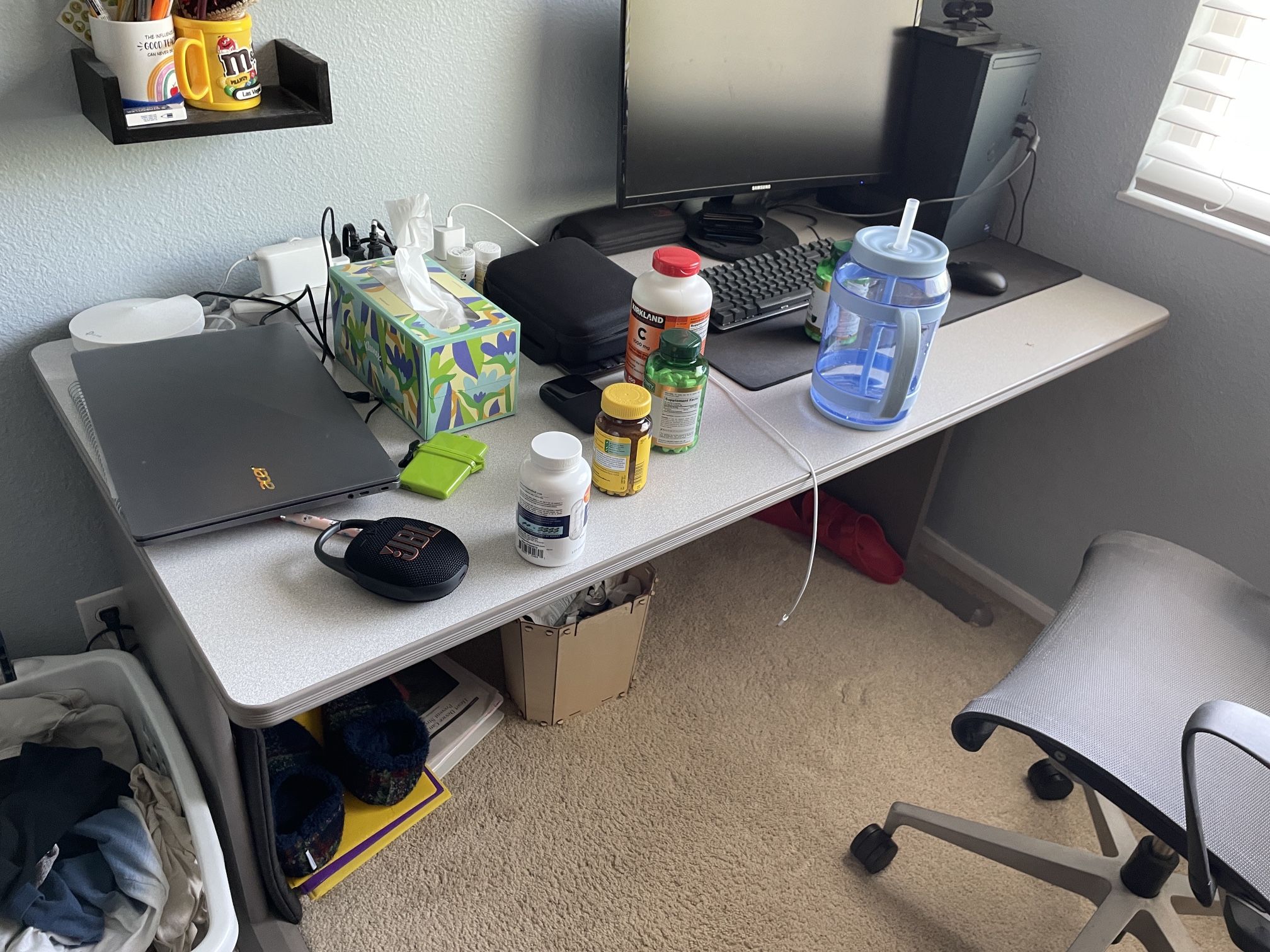 Desk Grey Used