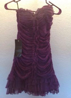 Purple BeBe dress Small