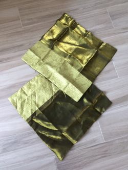New Silk Cushion Covers (Set of 2)
