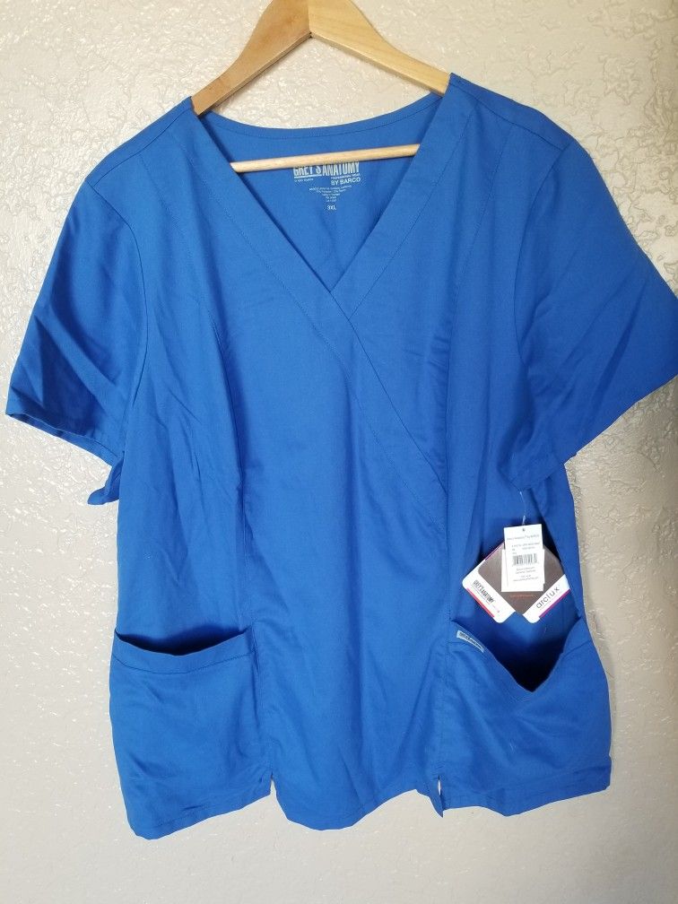 Women's Scrub Top And Bottom 3XL 3XT