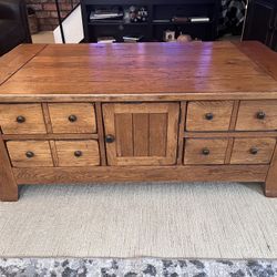 Solid Wood Coffee Table