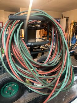 Oxygen and acetylene welding hoses