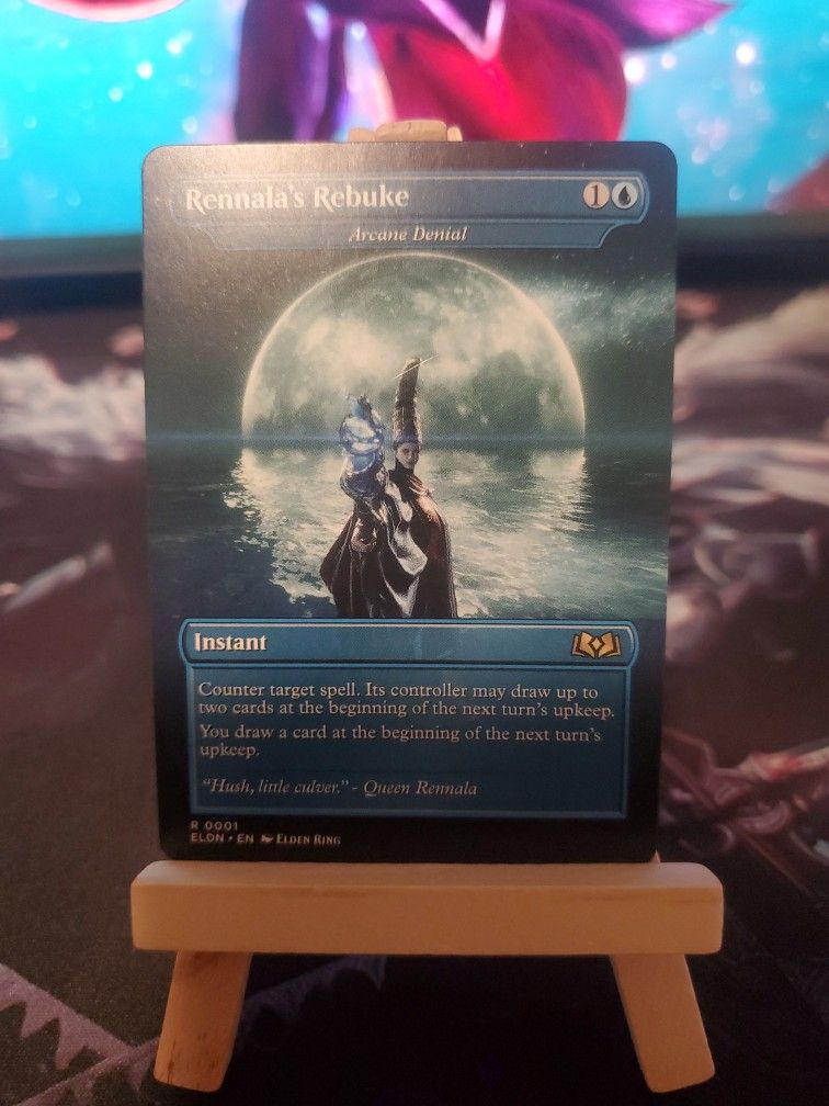 Magic The Gathering Custom Proxy Arcane Denial (Elden Ring)