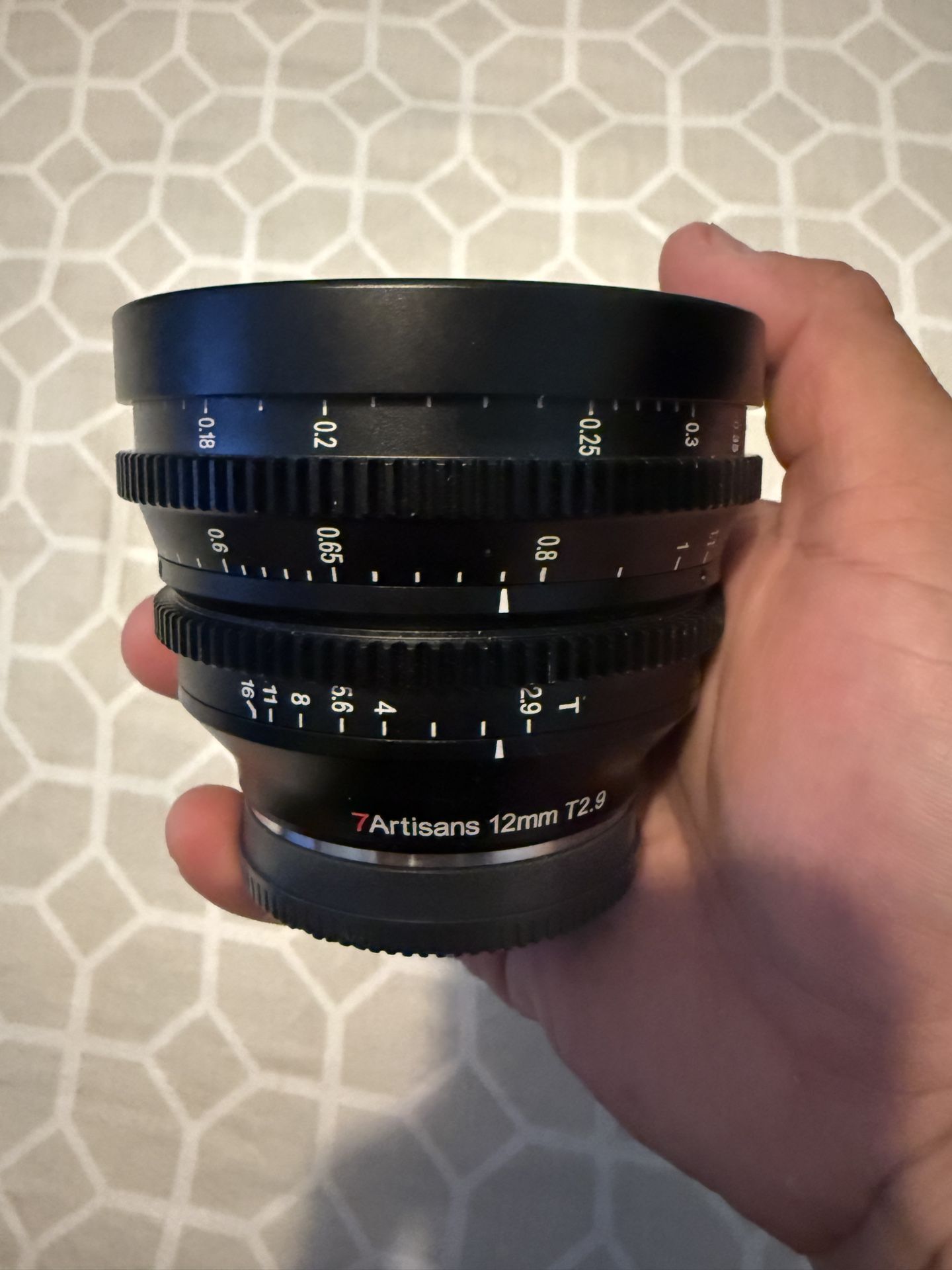 7Artisans 12mm Cine Lens (E Mount)